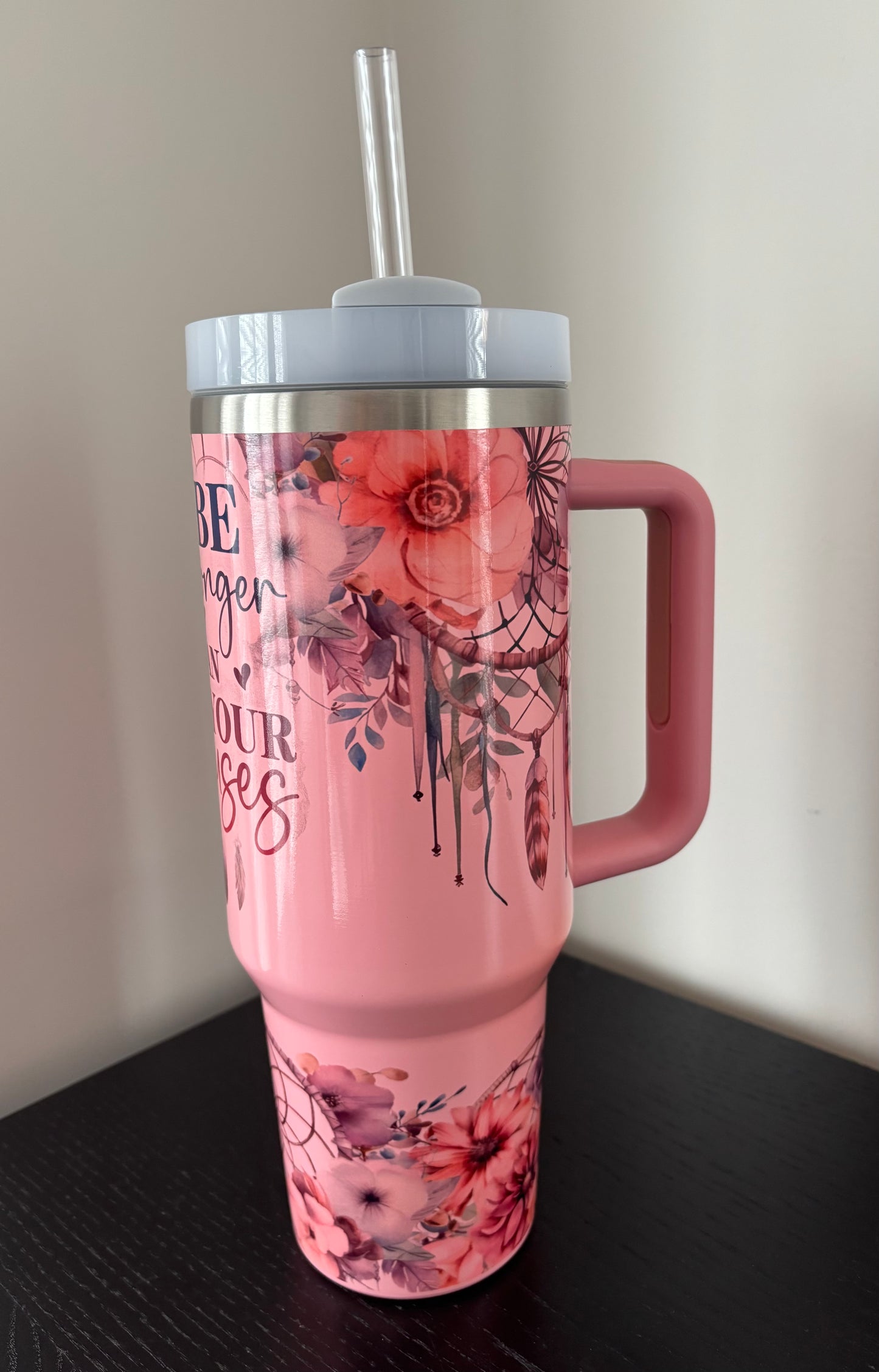 Be Stronger than your Excuses tumbler