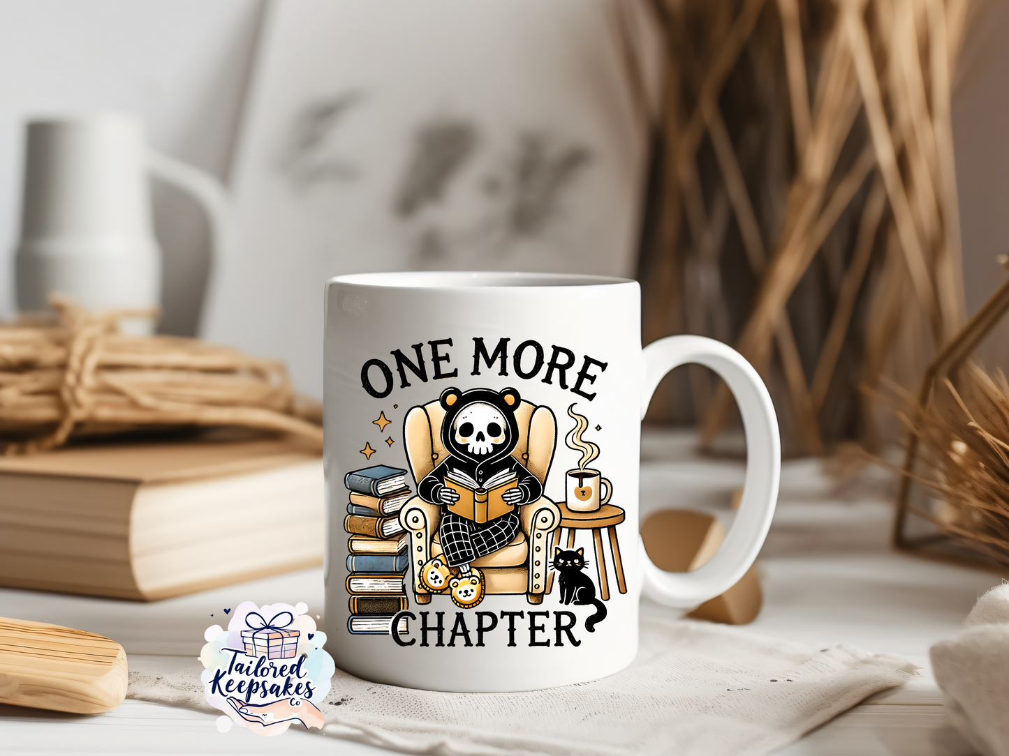 One more chapter mug