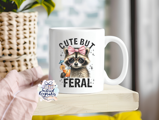 Cute but feral mug
