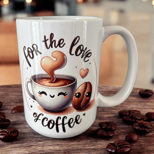 For the love of coffee mug