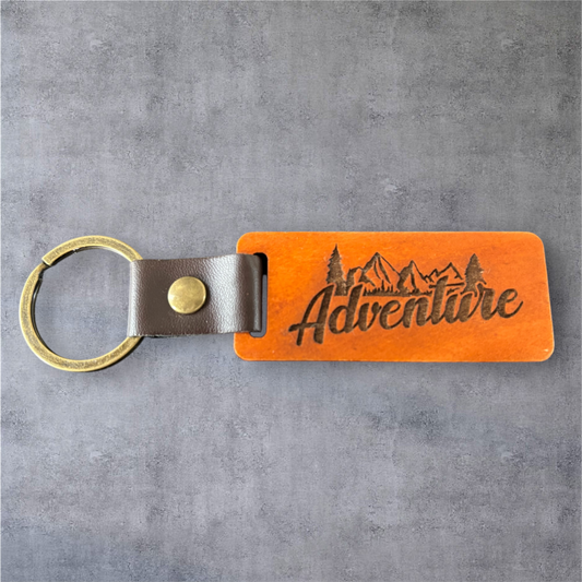 Adventure Mountains Keychain