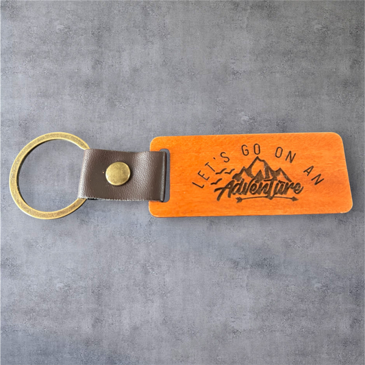 Let's go on an Adventure Keychain